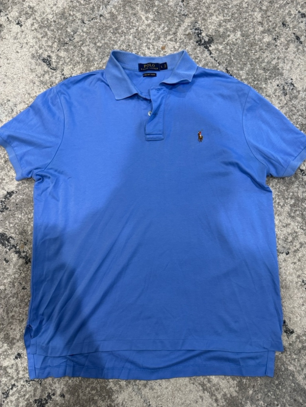 Ralph Lauren Men’s Bright Blue Classic Polo Shirt